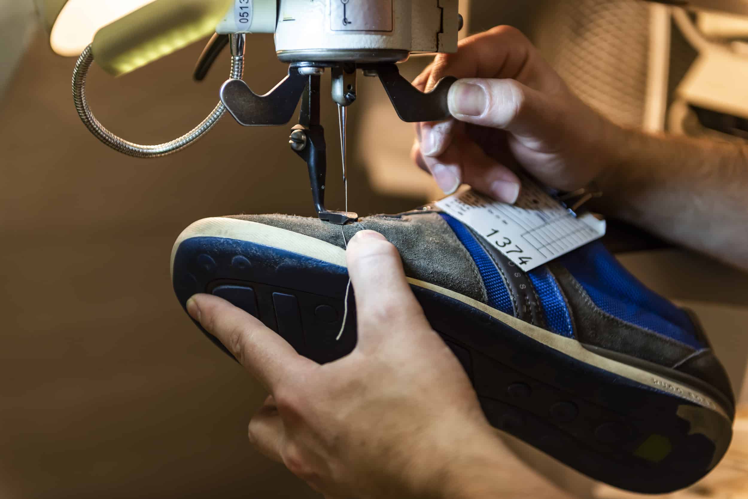Reparatur und Zurichtung Ihre Schuhe